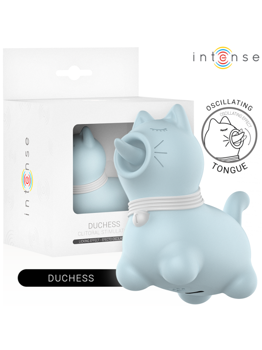 INTENSE ESTIMULADOR PUPPY LENGUA ROTADORA 360º PARA CLITORIS AZUL